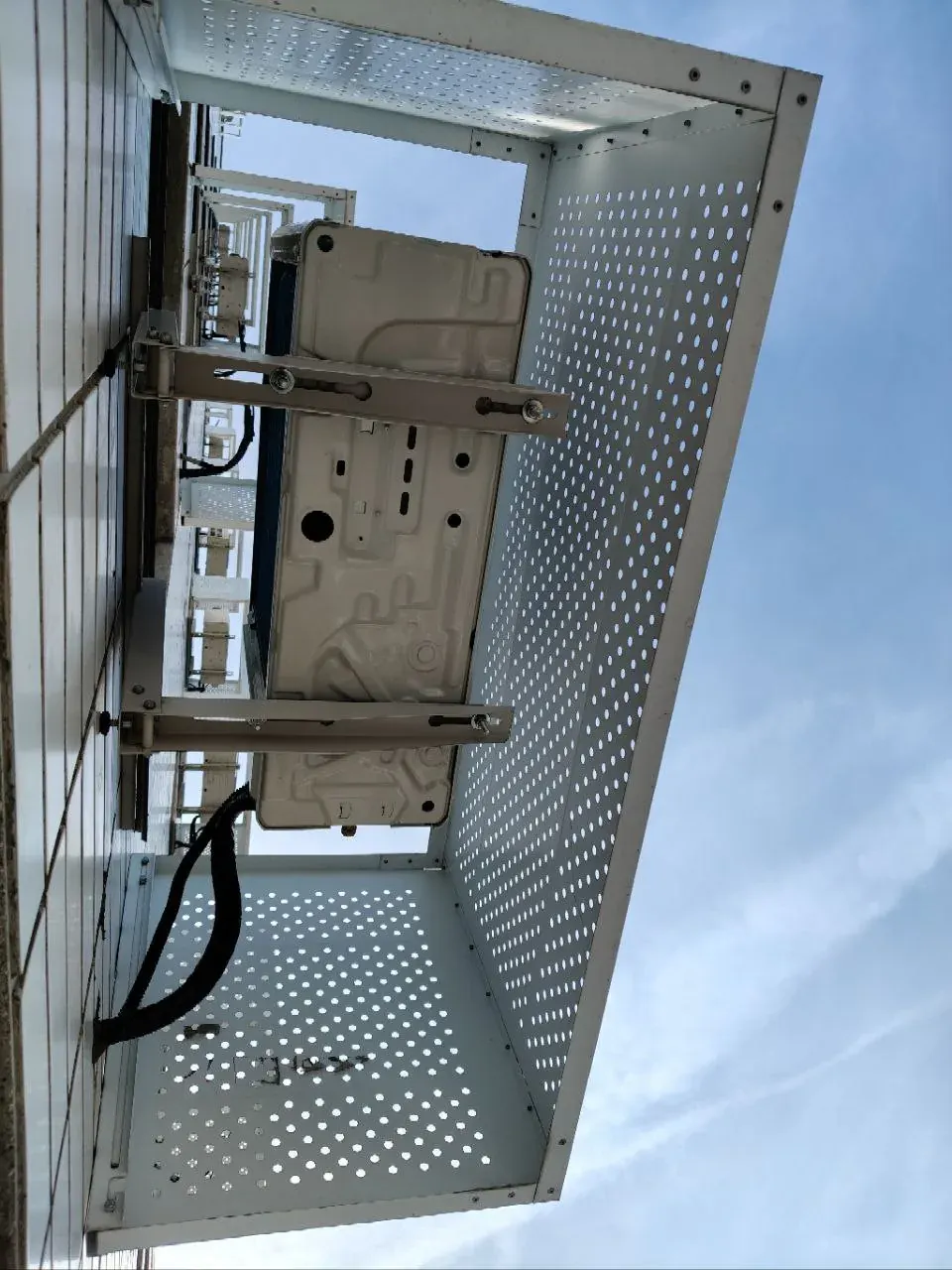 Text-heavy portrait promo image for post-fit-out AC duct cleaning in Dubai